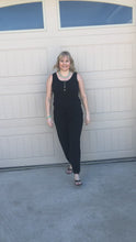 Load and play video in Gallery viewer, St. Thomas Jumpsuit-BLACK
