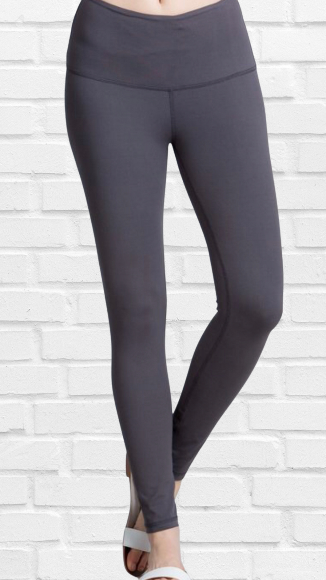 The Buttery Soft Leggings-Charcoal