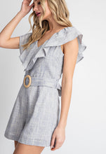 Load image into Gallery viewer, Reese Ruffle Time Romper
