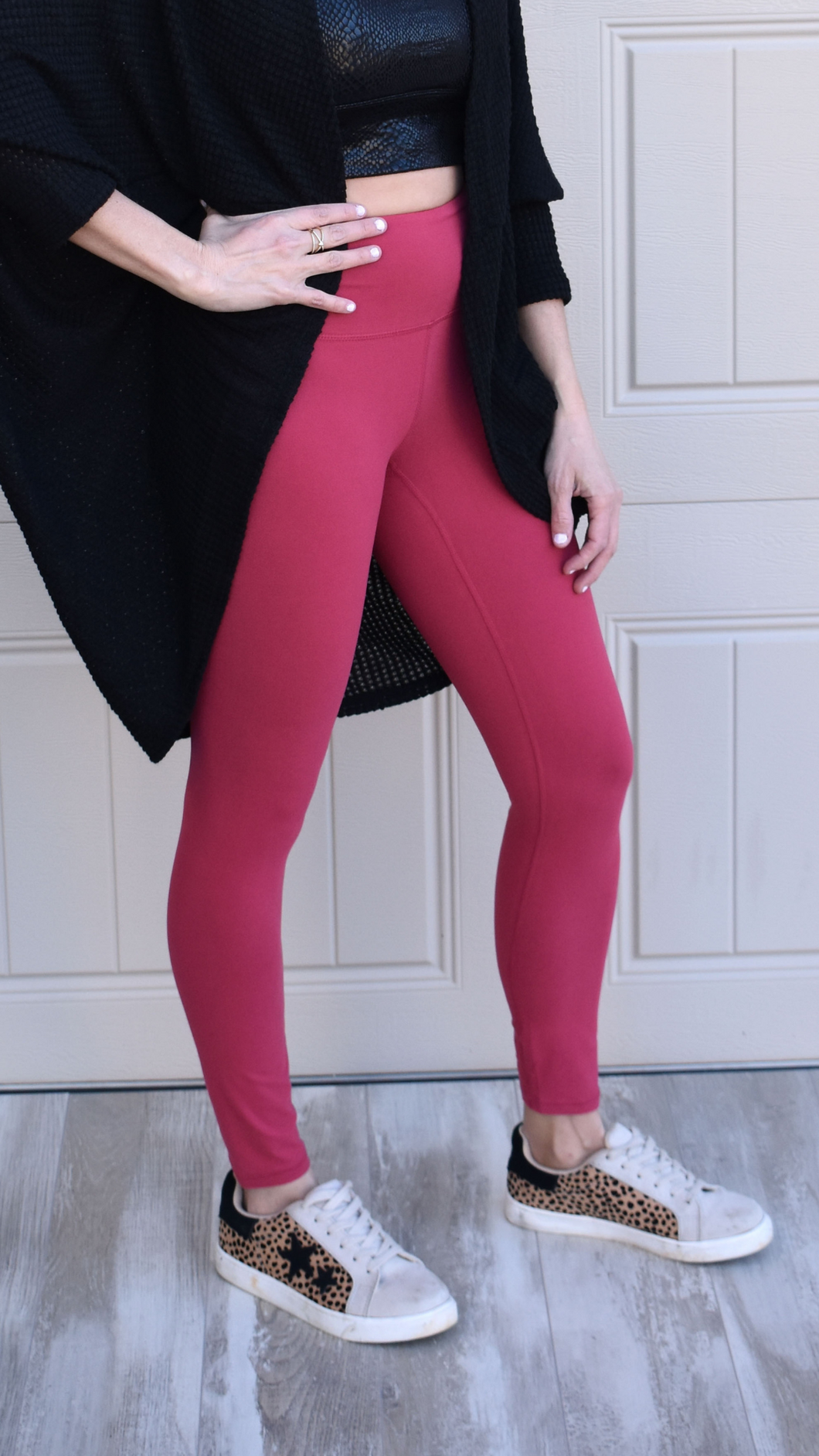 The Buttery Soft Leggings-CORAL