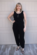 Load image into Gallery viewer, St. Thomas Jumpsuit-BLACK
