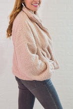 Load image into Gallery viewer, The Helen Sherpa Jacket-Blush
