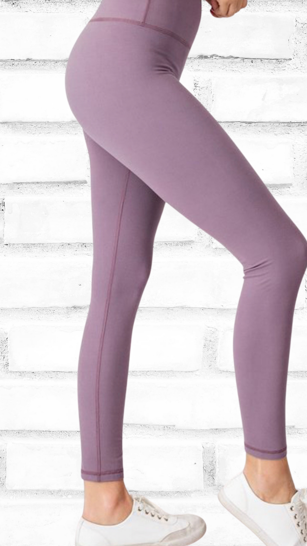 The Buttery Soft Leggings-Frosted Mulberry