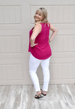 Load image into Gallery viewer, Makenzie Front Pleat Sleeveless Top
