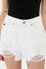 Load image into Gallery viewer, Tal White Denim Shorts
